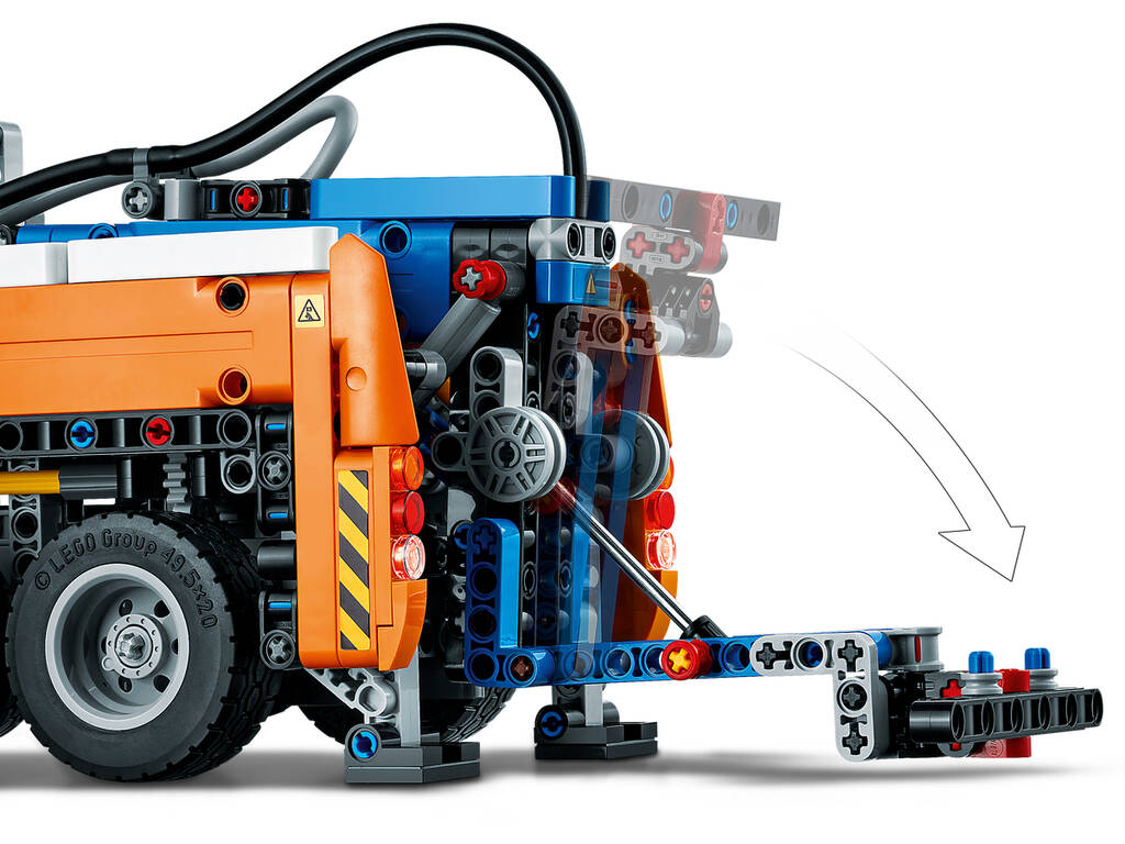 Lego Technic Camion di traino a grande tonnellaggio 42128