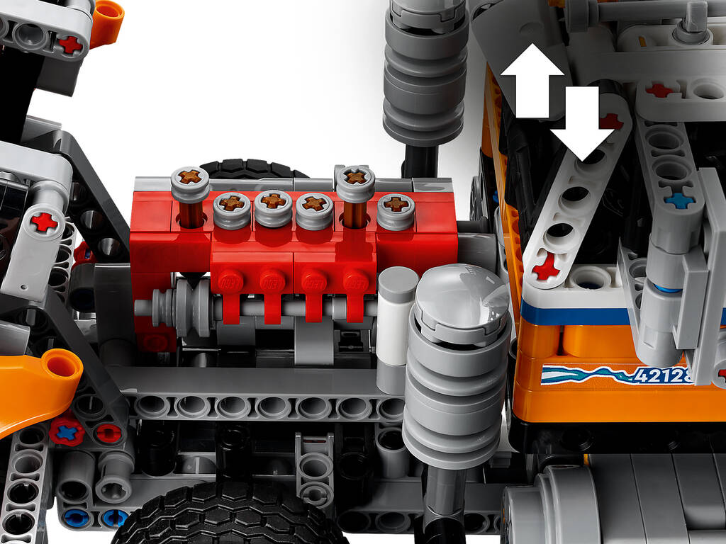 Lego Technic Camion di traino a grande tonnellaggio 42128
