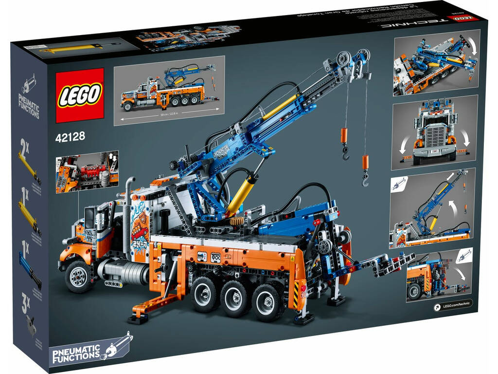 Lego Technic Camion di traino a grande tonnellaggio 42128