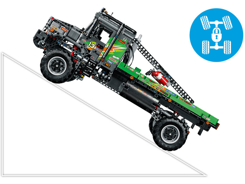 Lego Technic Trial Truck 4x4 Mercedes-Benz Zetros 42129