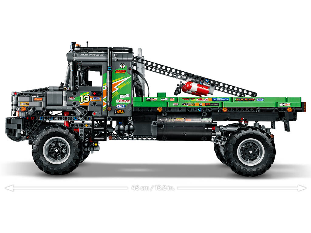 Lego Technic Trial Truck 4x4 Mercedes-Benz Zetros 42129