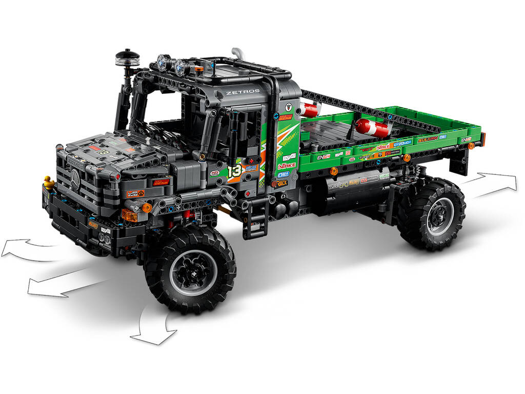 Lego Technic Trial Truck 4x4 Mercedes-Benz Zetros 42129