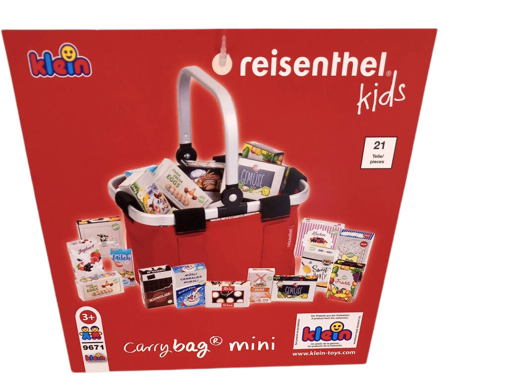 Panier Reisenthel rouge 21 pièces Klein 9671