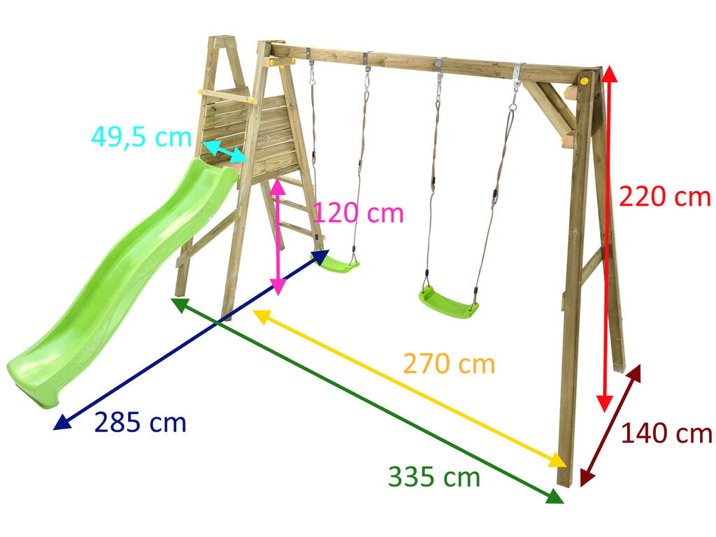 Aire de jeux Lignum Masgames MA700066