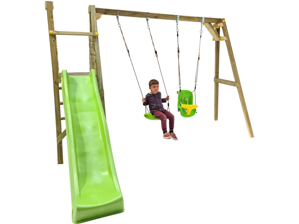 Terrain de jeu Lignum avec siège pour bébé Masgames MA700067