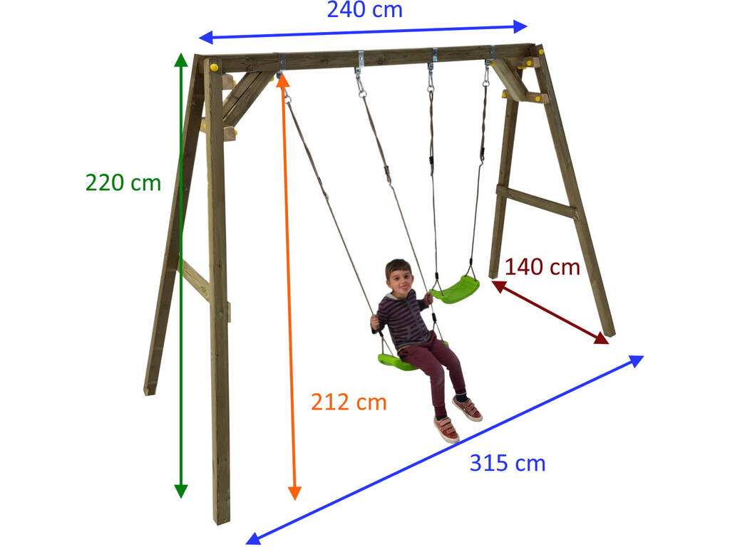 Balançoire Xylo Masgames MA700064