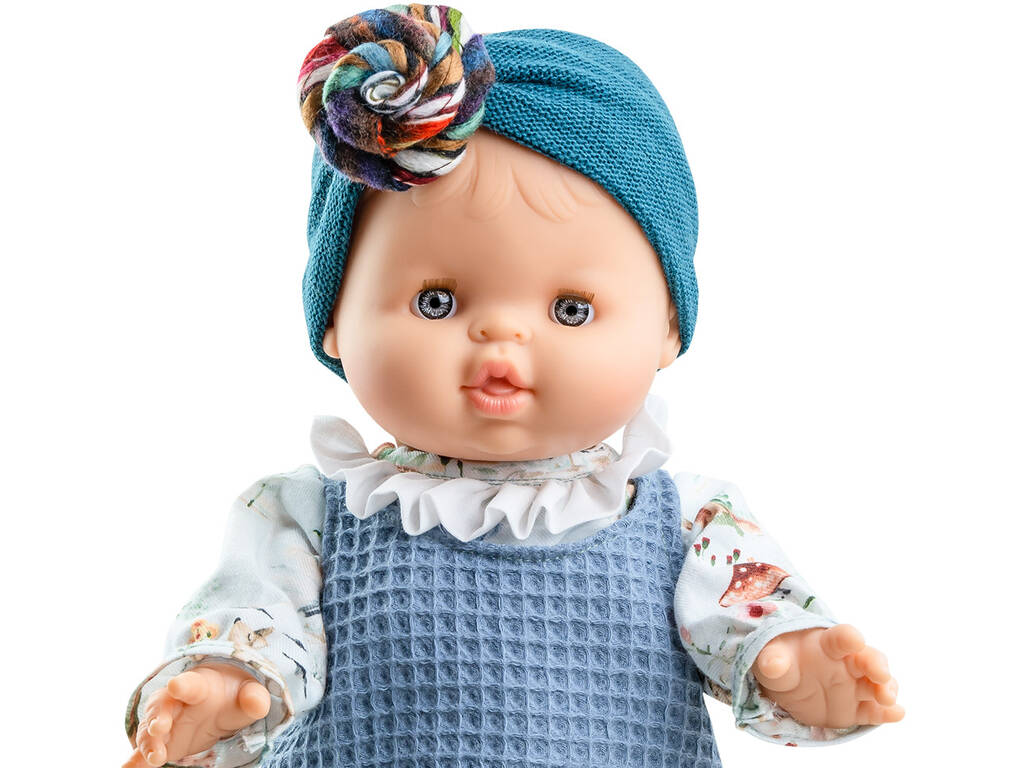 34 cm doll Los Gordis White Paola Reina 4093