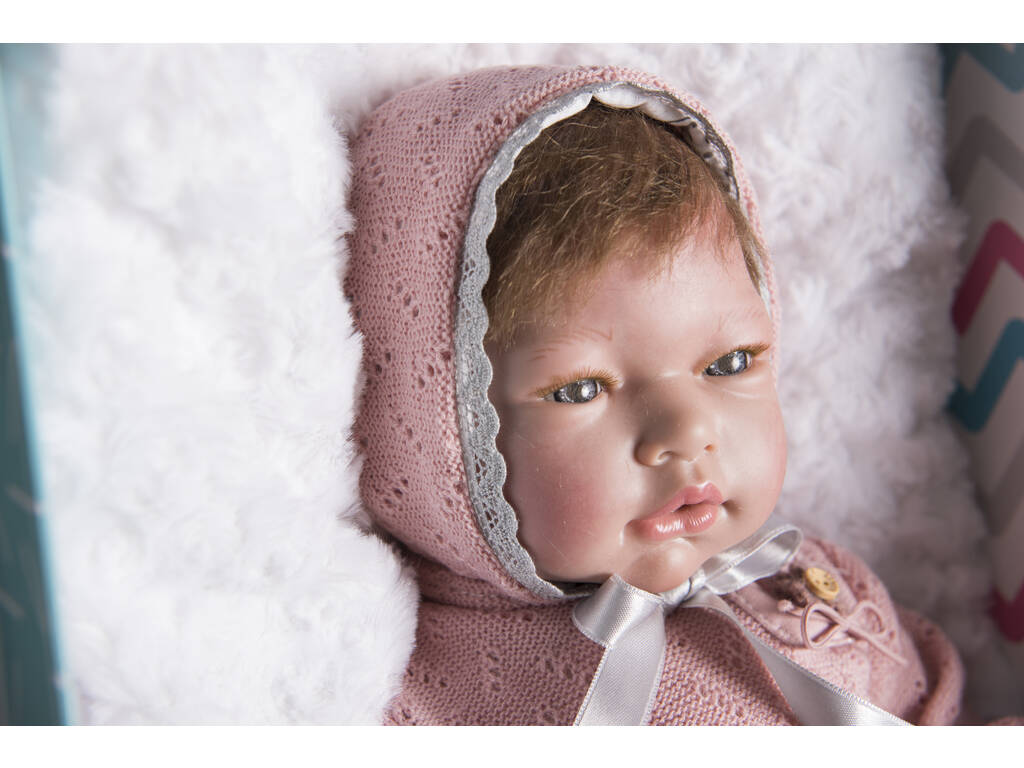 Poupée Macarena Reborn 46 cm. Guca 10206