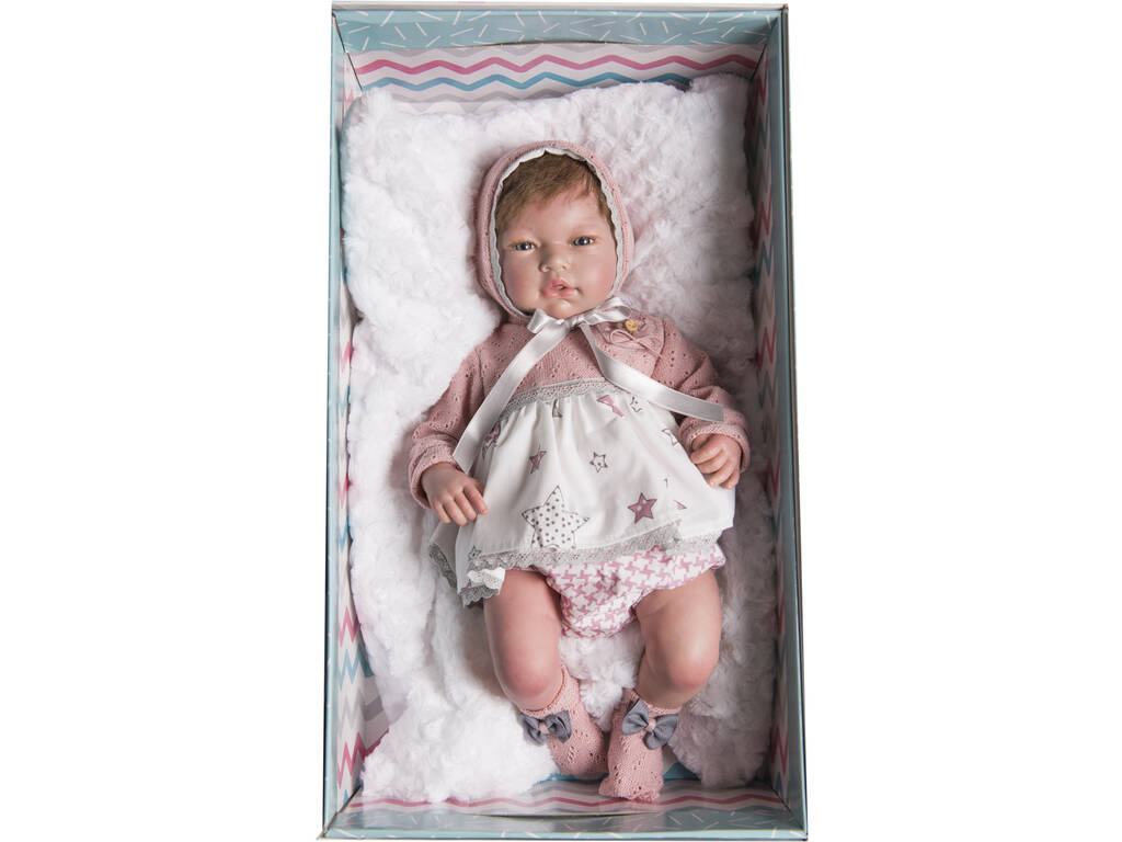Poupée Macarena Reborn 46 cm. Guca 10206