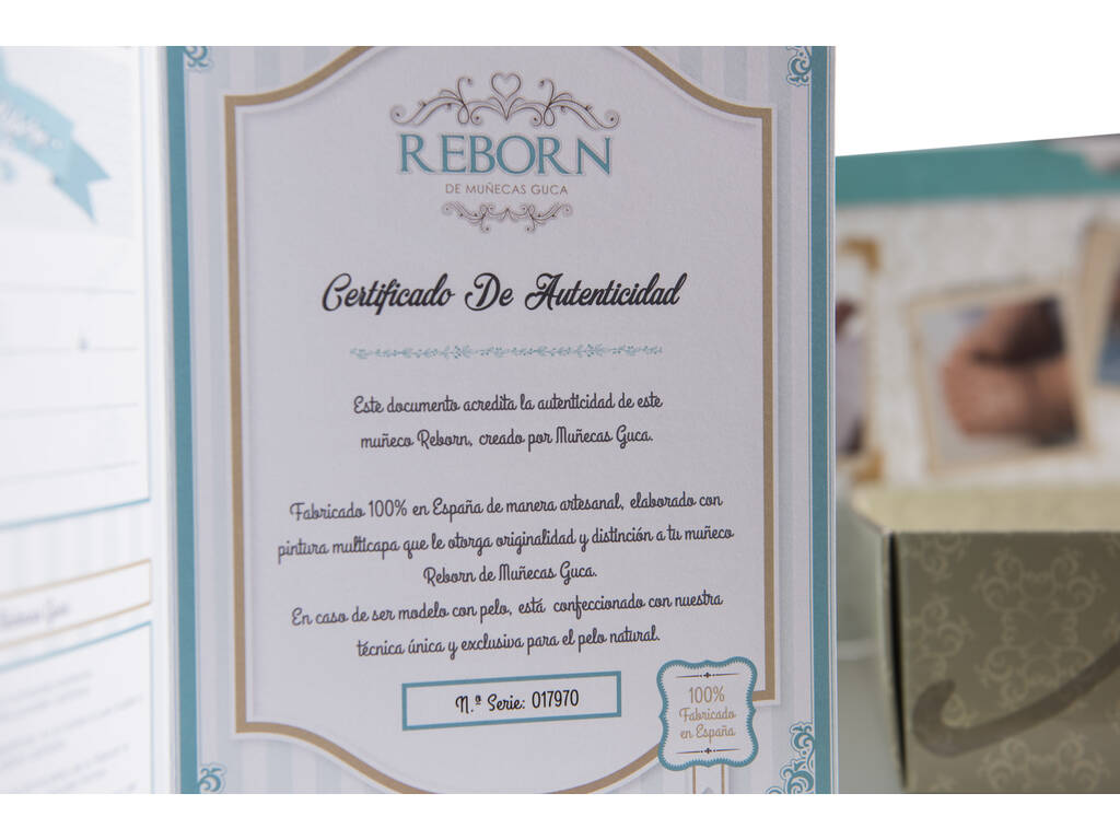 Bambola Reborn Alba 46 cm. Guca 10186