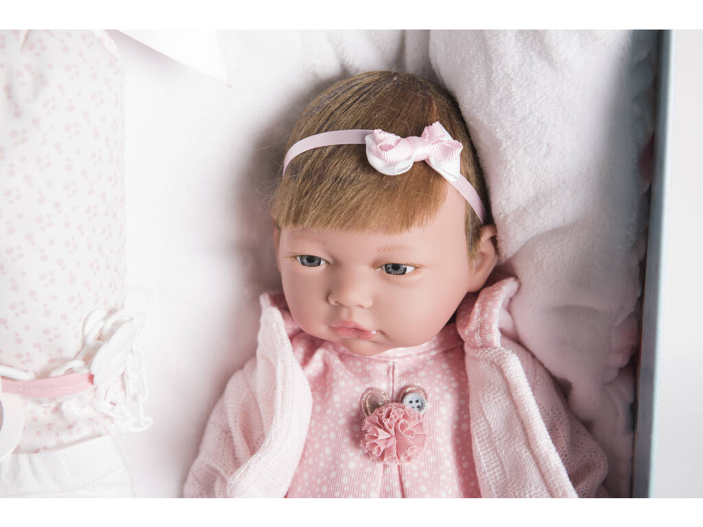 Muñeca Reborn Daniela 38 cm. Guca 10215