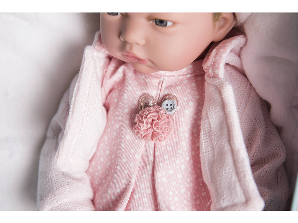 Muñeca Reborn Daniela 38 cm. Guca 10215