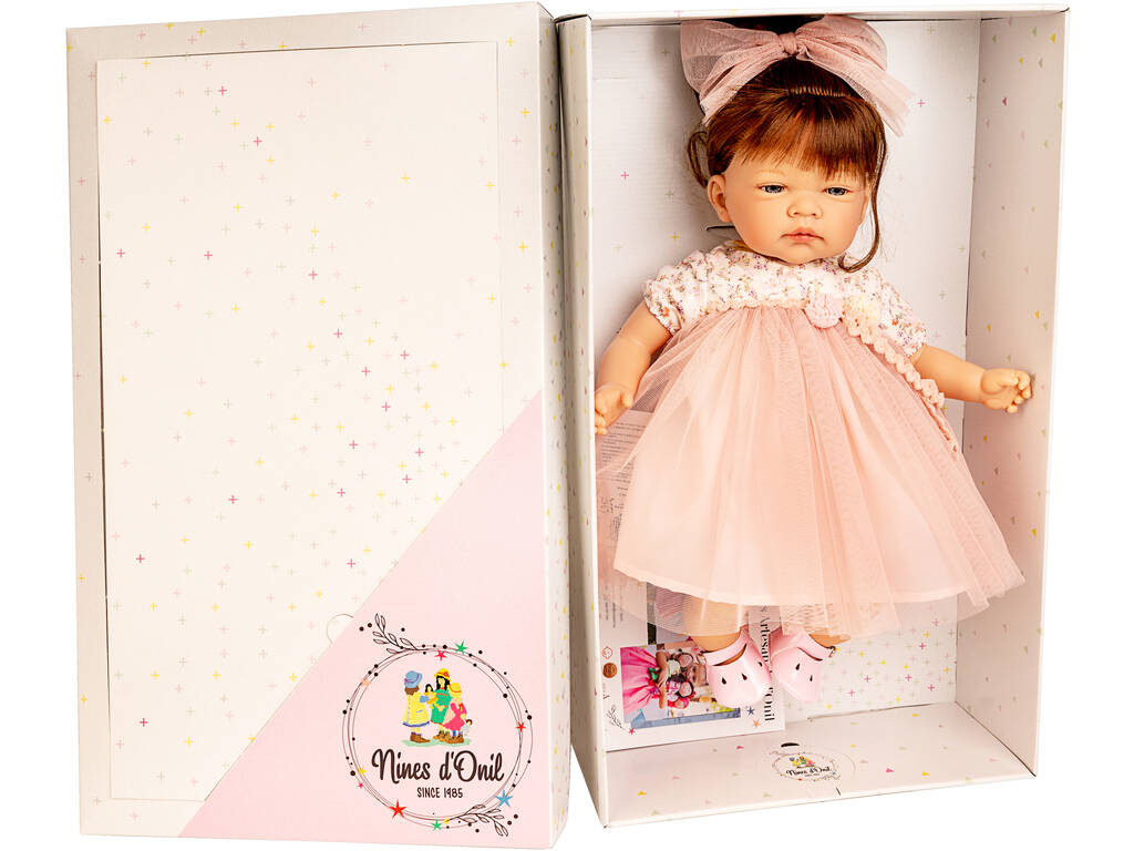 Poupée Celia Tulle Morena 45 cm. Boite Nines d'Onil 6552