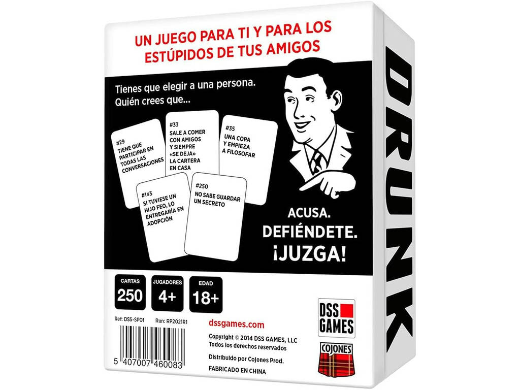 Bourré, Stoned ou Stupide Asmodee DSS-SP01