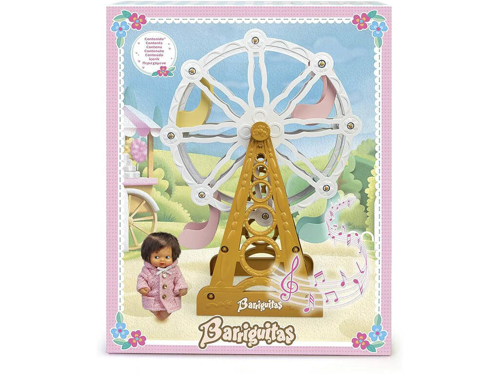 Barriguitas Noria Con Figura De Bebé Famosa 700016655