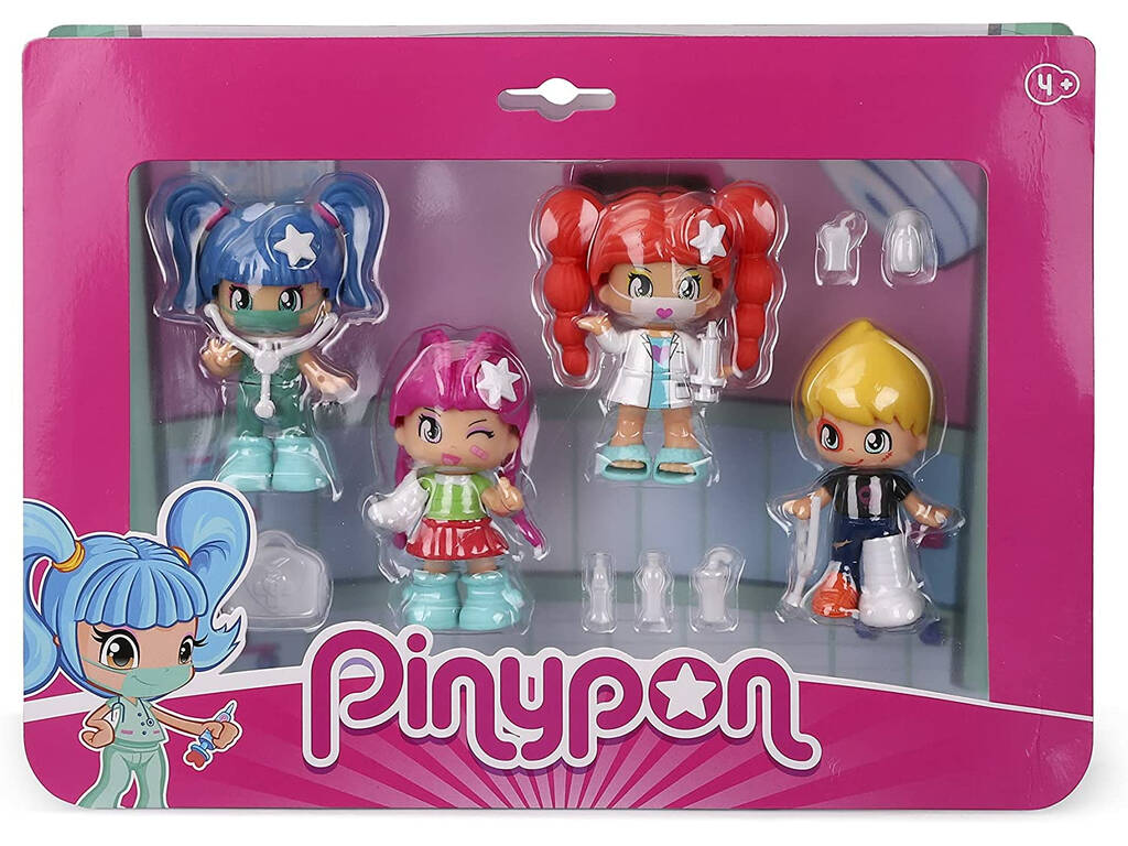 Pinypon 4 Figuras Hospital Famosa 700016650
