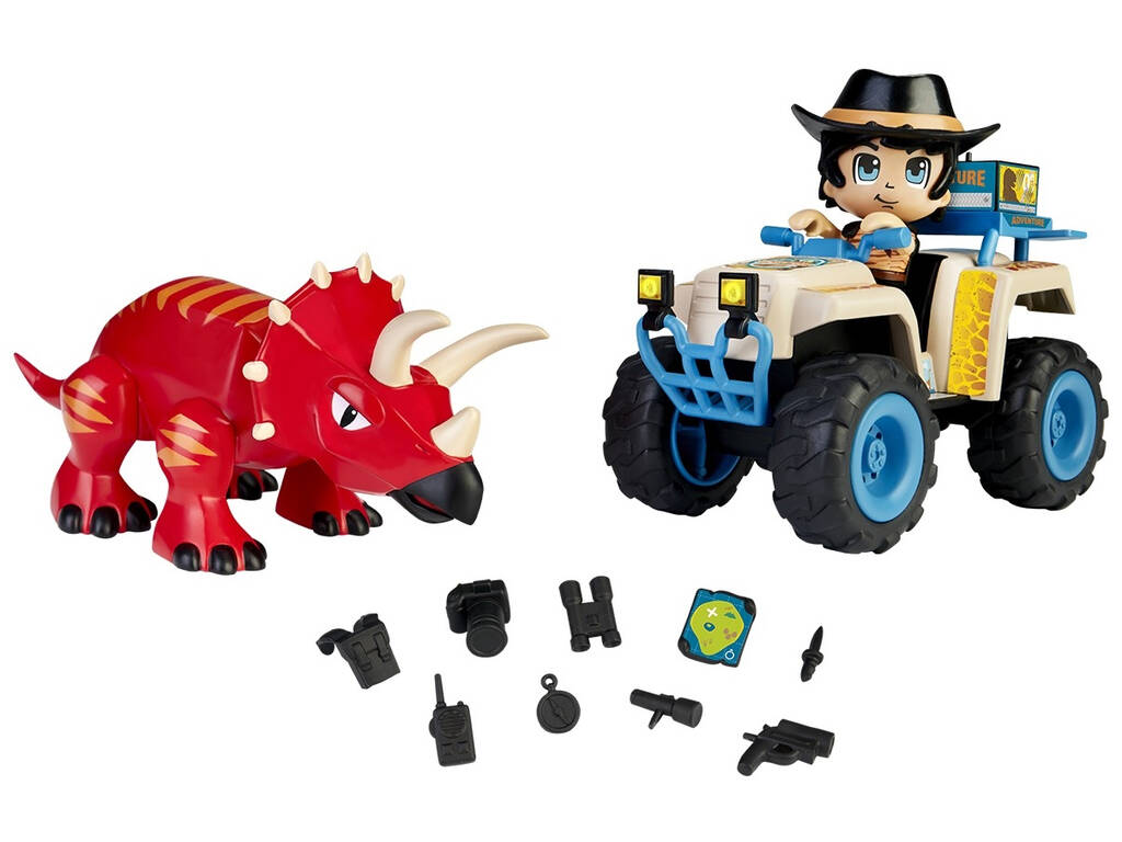Pinypon Action Wild Quad Mit Dinosaurier Famosa 700016772