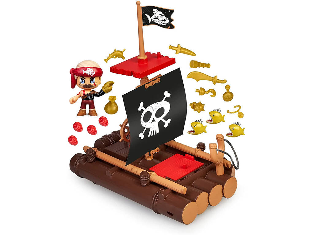 Pinypon Action Radeau Pirates Famosa 700016646