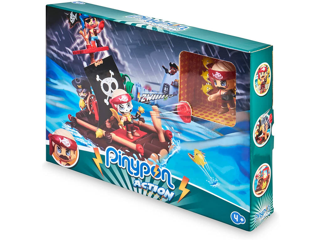 Pinypon Action Radeau Pirates Famosa 700016646
