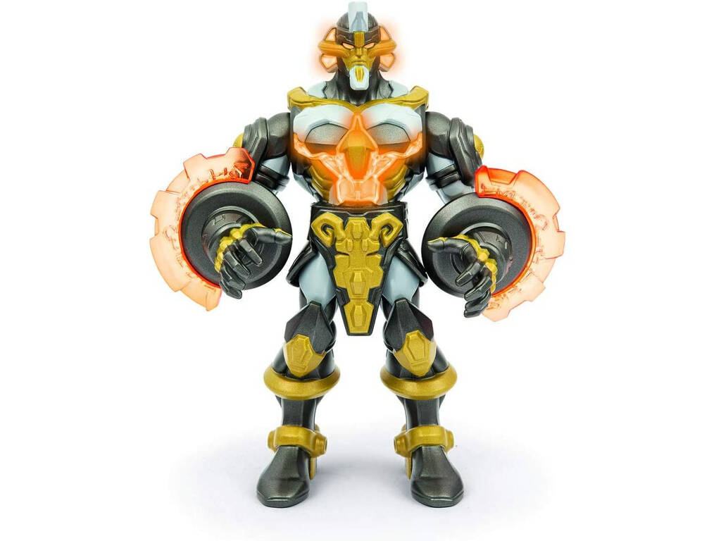 Gormiti Titan Elemental Figure avec Lumières et Sons 22 cm. Célèbre GRA10000