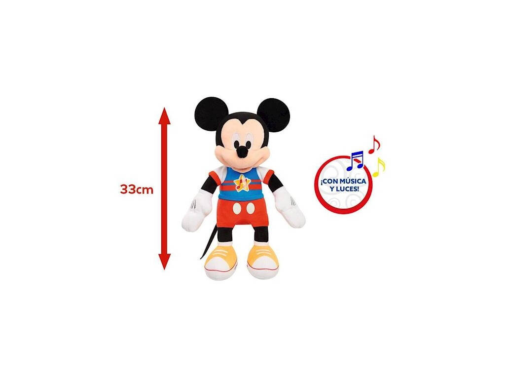 Mickey Famosa Musical Soft Toy MCC13000