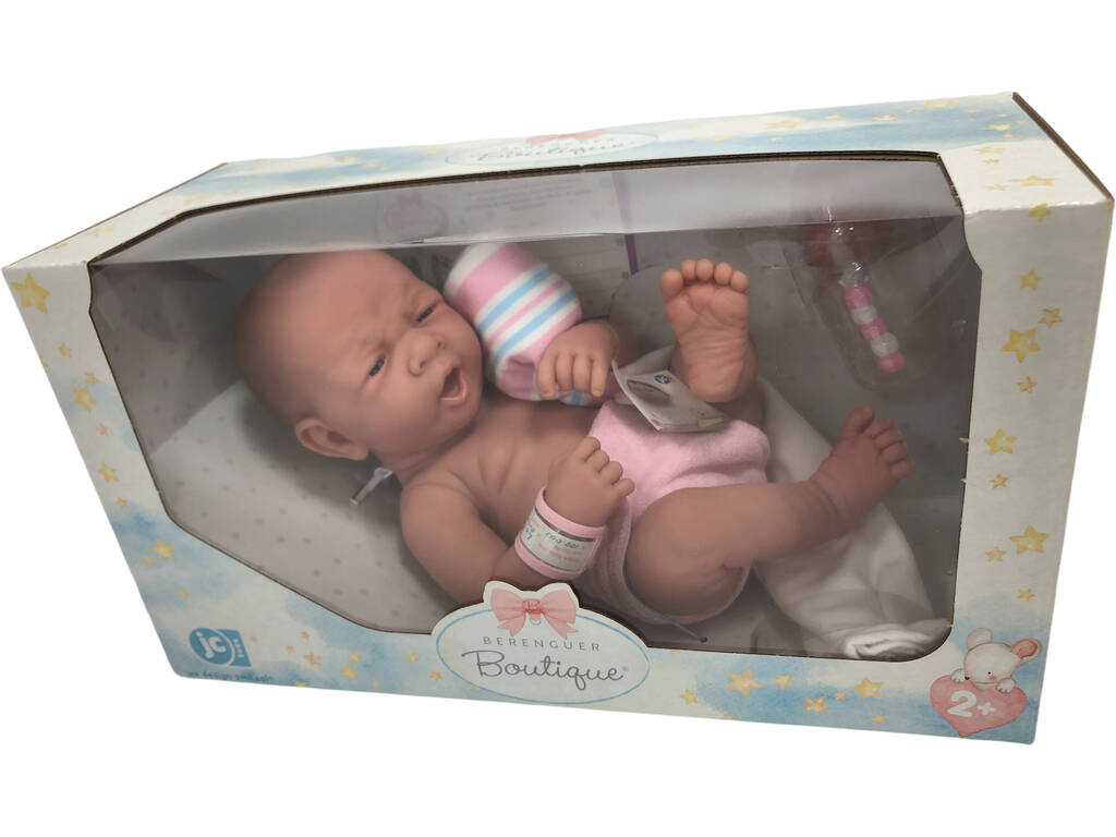 Bambola 30 Cm. Berenguer Boutique pannolino rosa JC Toys 18505