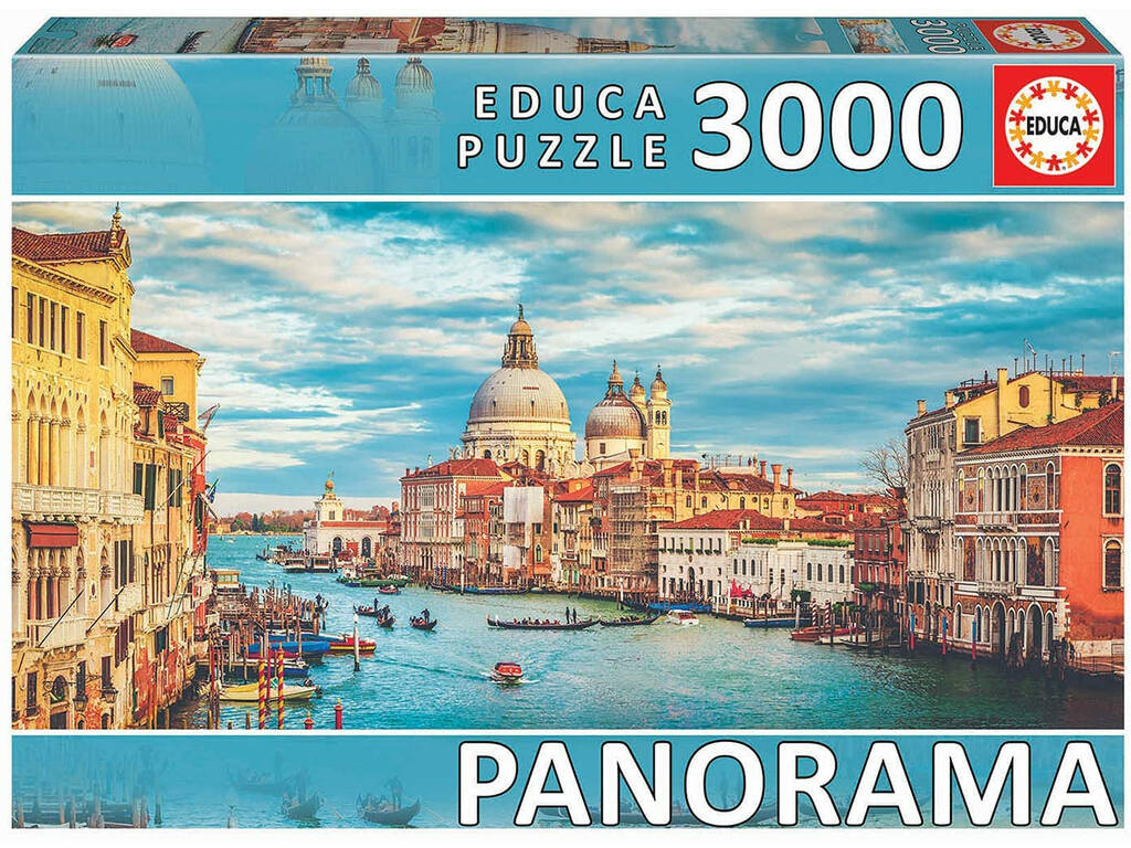 Casse-tête 3.000 Grand Canal de Venise Panorama Educa 19053