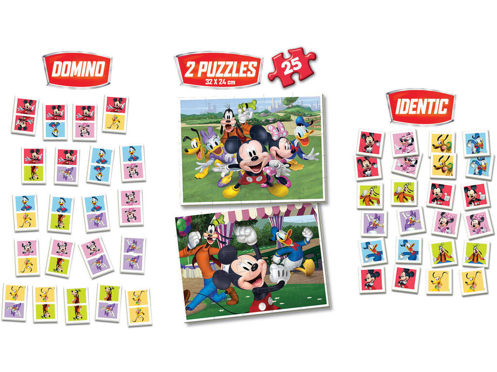 Super Pack Mickey et ses amis Educa 19099