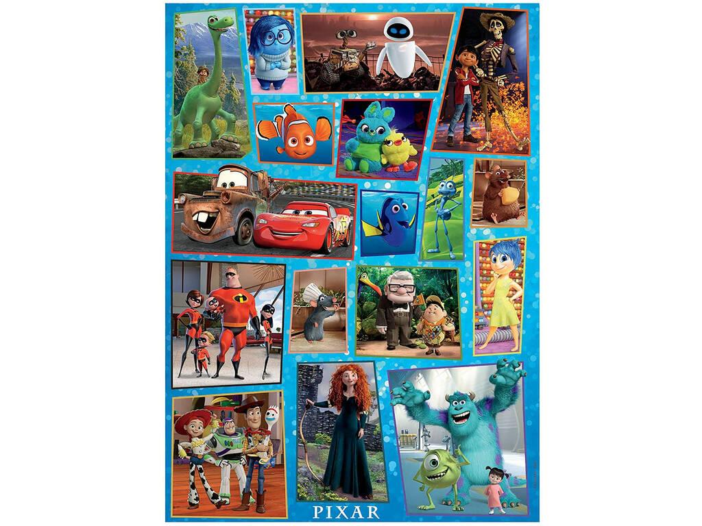 Puzzle Legno100 Disney Pixar multifunzione Educa 18881