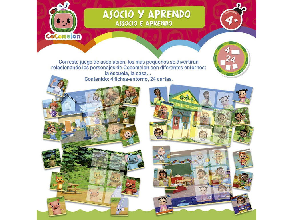 Asocio y Aprendo Cocomelon Educa 19135