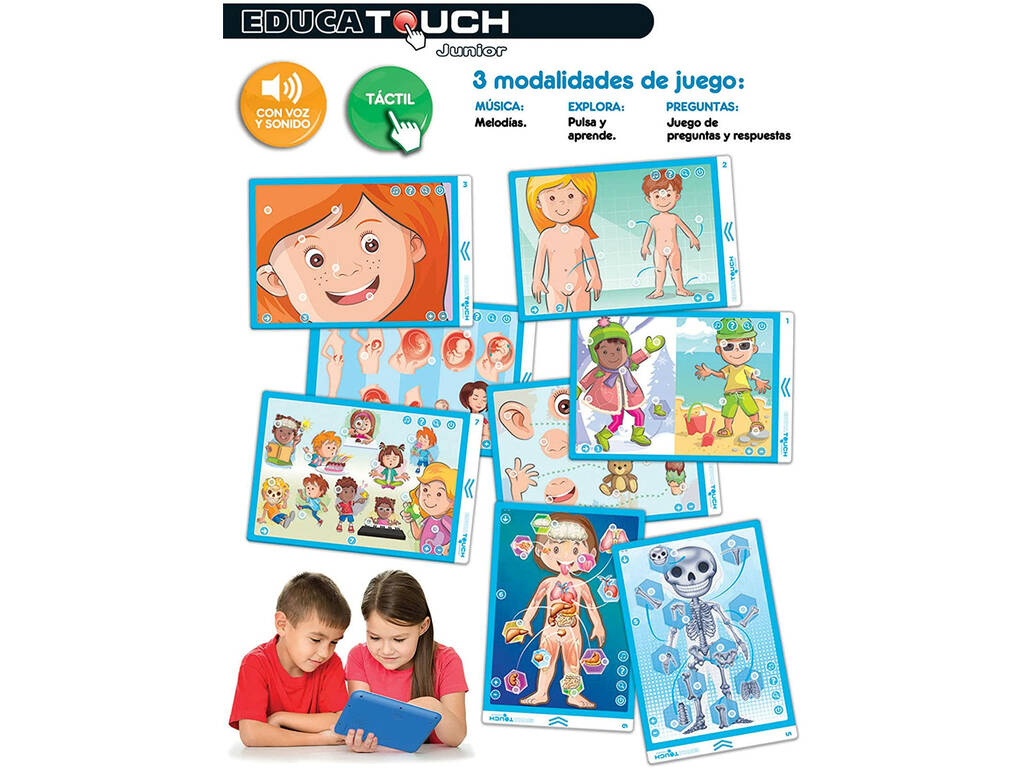 Educa Touch Junior Le corps humain Educa 19174