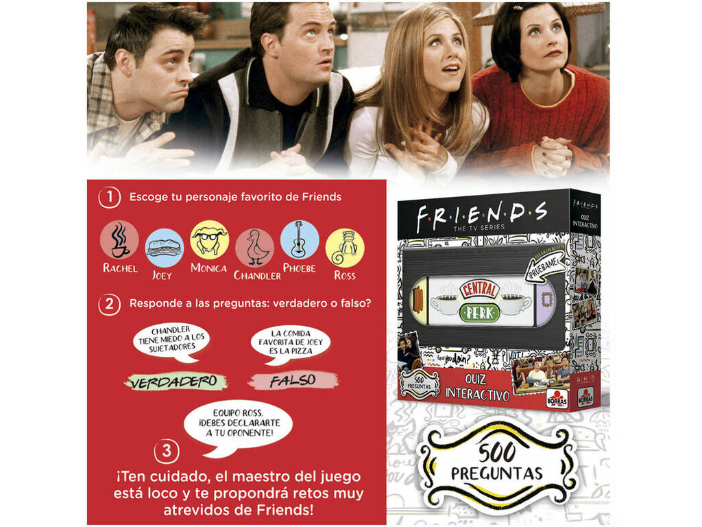Gioco da tavolo Friends Quiz Educa 19190