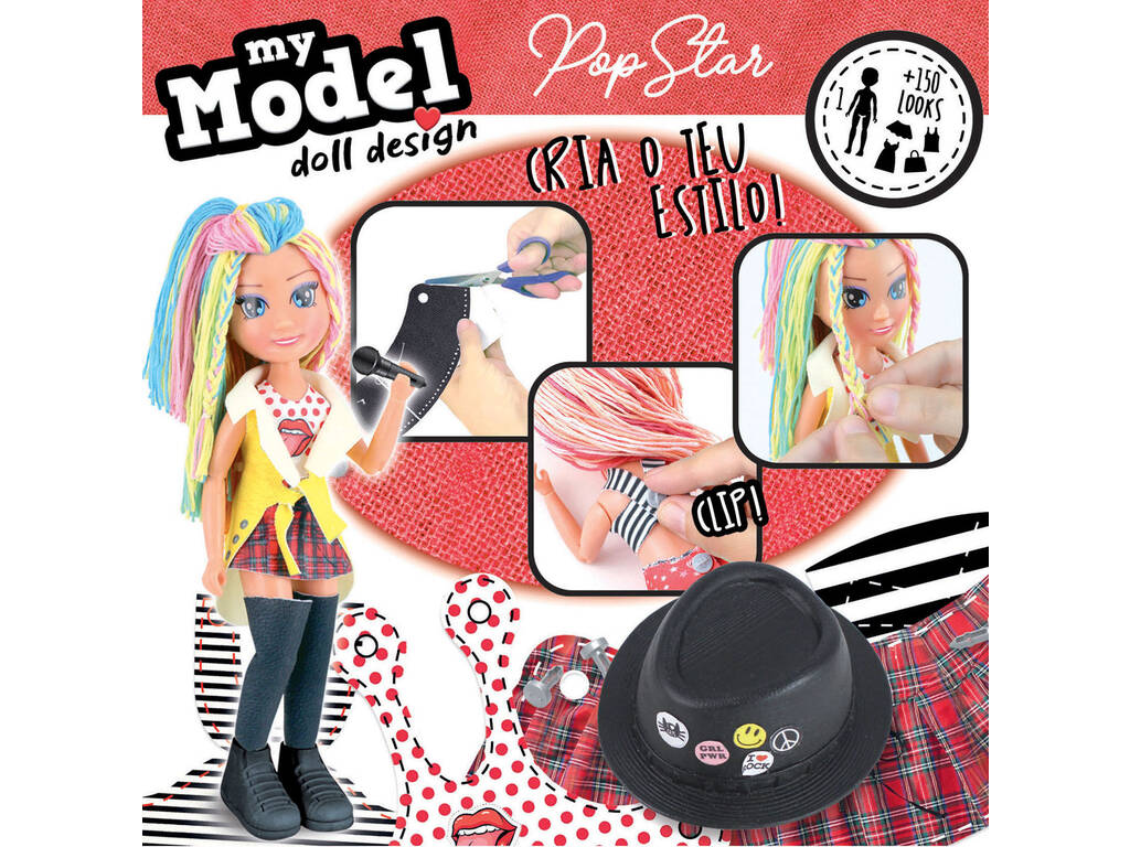 My Model Doll Design Pop Star Educa 19203