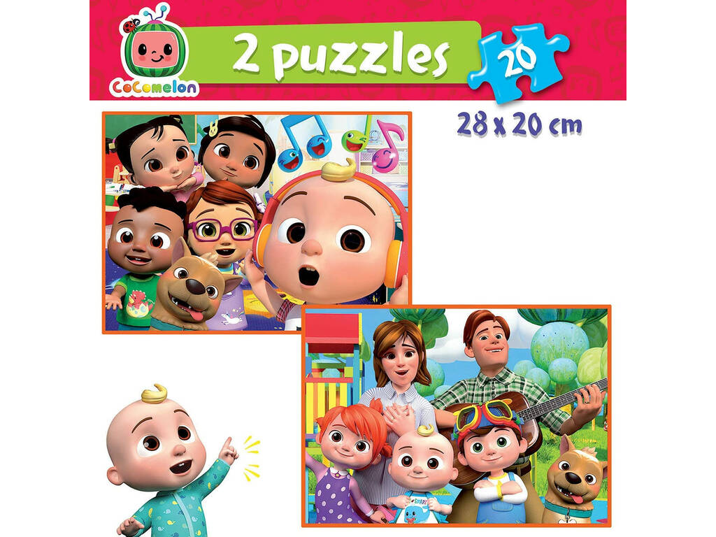 Puzzle 2X20 Cocomelon Educa 19137