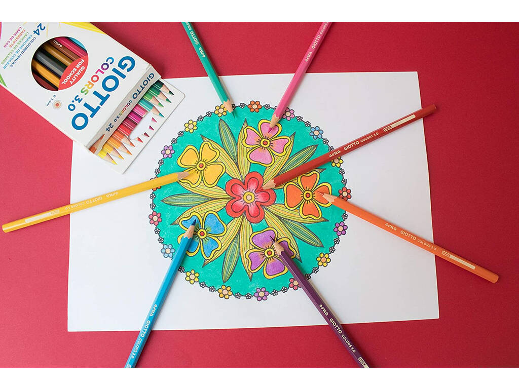 Giotto Colors 3.0 Jeu de 24 pièces Fila F276700