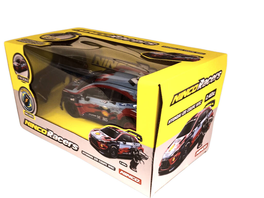 Auto Radiocomandata Hyundai i20 Coupe WRC 1:16 Ninco NH93168