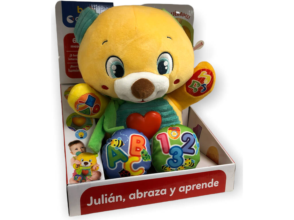 Julian, abbraccia e impara Clementoni 55432