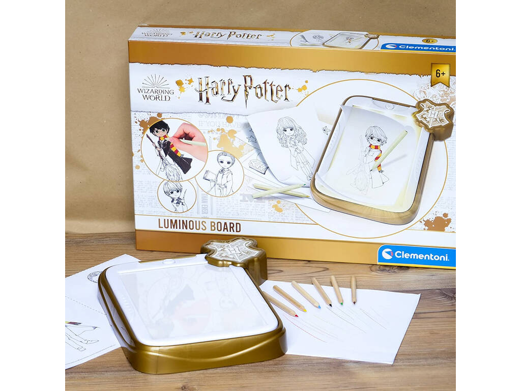 Harry Potter Lavagna Luminosa Clementoni 18670