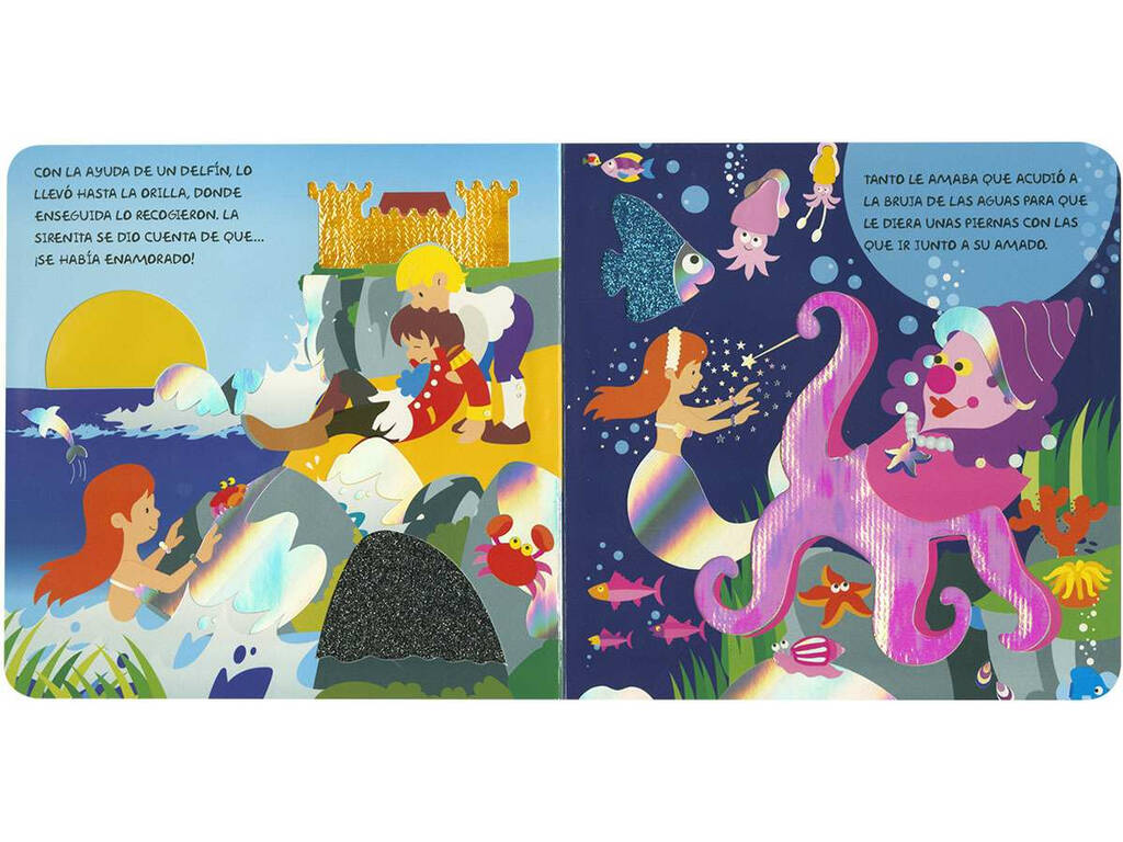 Libros para Tocar A Pequena Sereia Susaeta S5050004