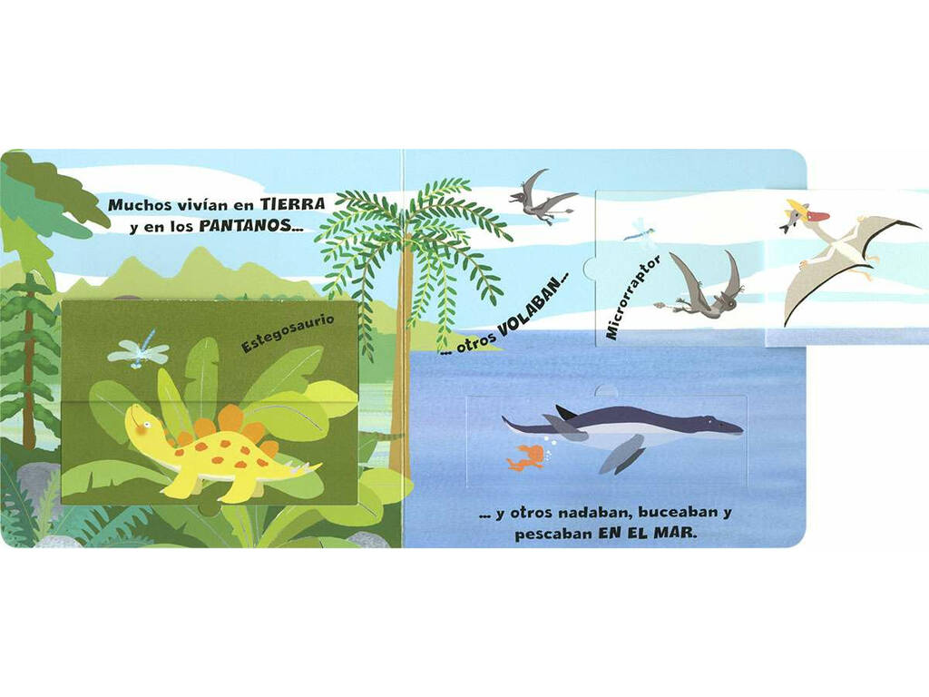 Il mio primo libro di immagini di dinosauri Susaeta S5077004
