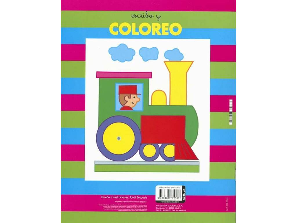 Escribo y Coloreo 2 Susaeta S6045002