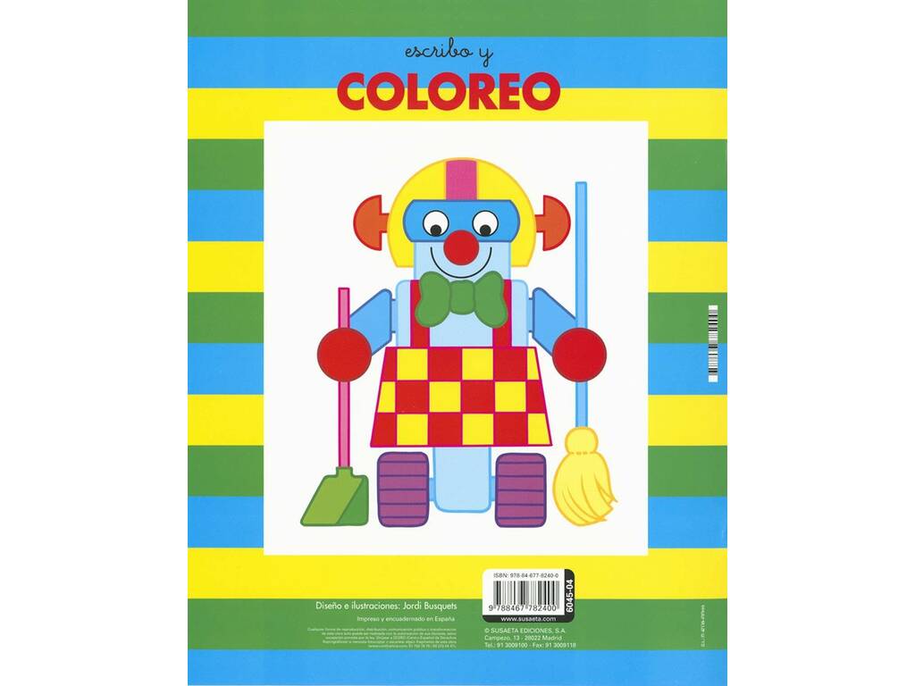 Scrivi e colora 4 Susaeta S6045004