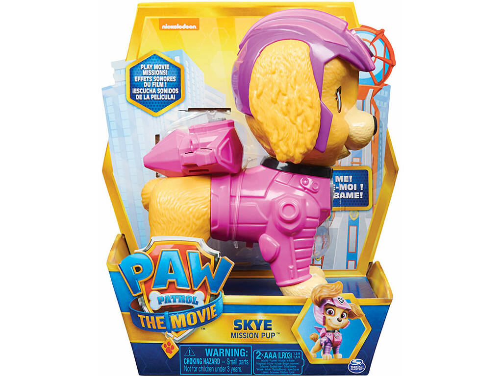 Paw Patrol Movie Figura interattiva Bizak 6192 7743