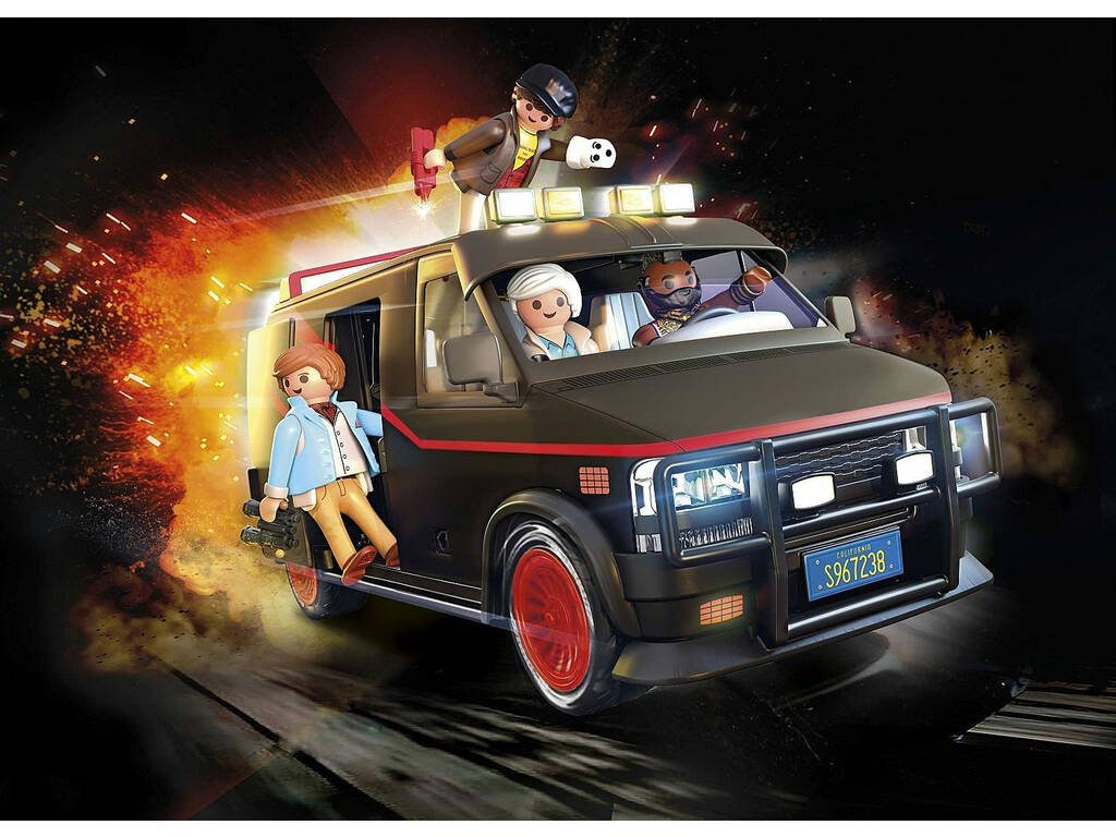 Playmobil Il furgone della Squadra A 70750