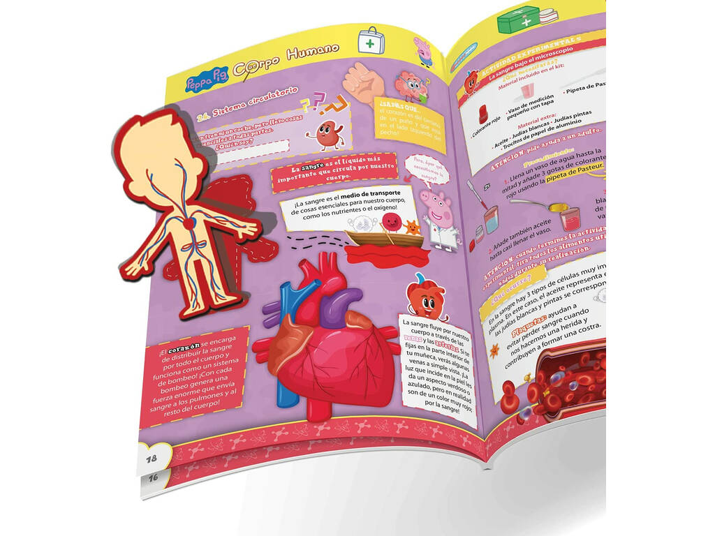 Peppa Pig scopre il corpo umano Science4You 80002995