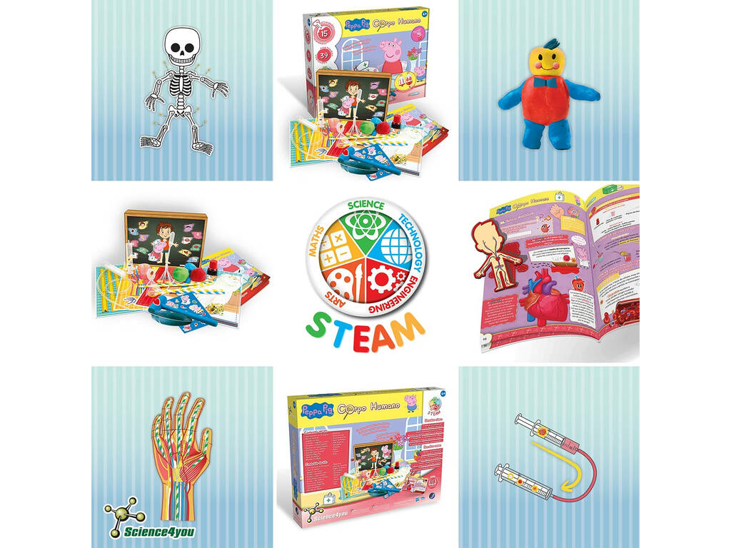 Peppa Pig scopre il corpo umano Science4You 80002995