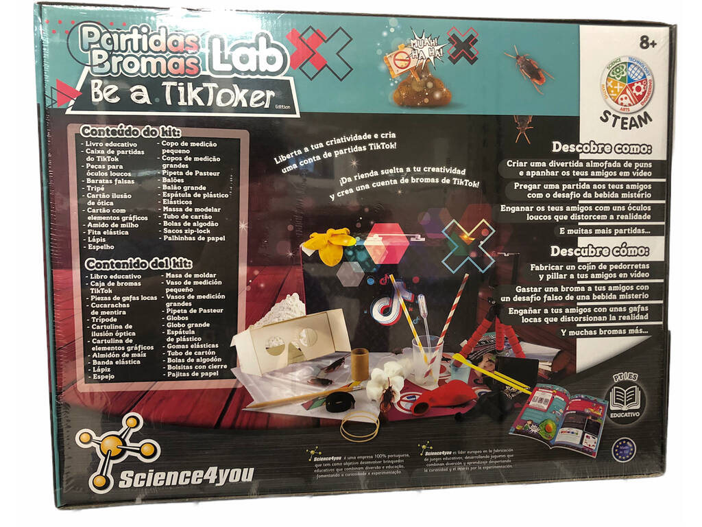 Fabbrica di scherzi Fatti TikToker edizione Science4You 80003110