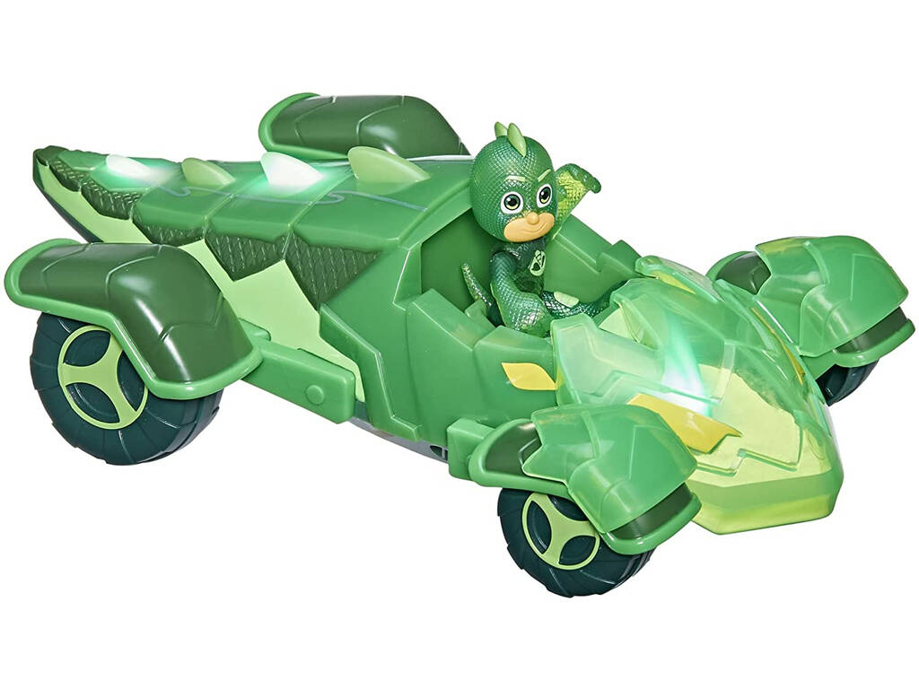 PJ Masks Vehículo Luminoso Gekko Hasbro F2137