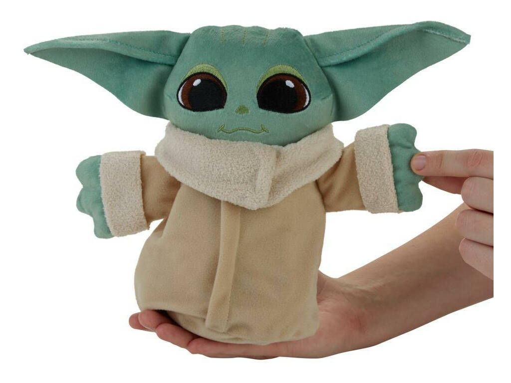 Star Wars The Mandalorian Baby Yoda Peluche Transformable Hasbro F2851