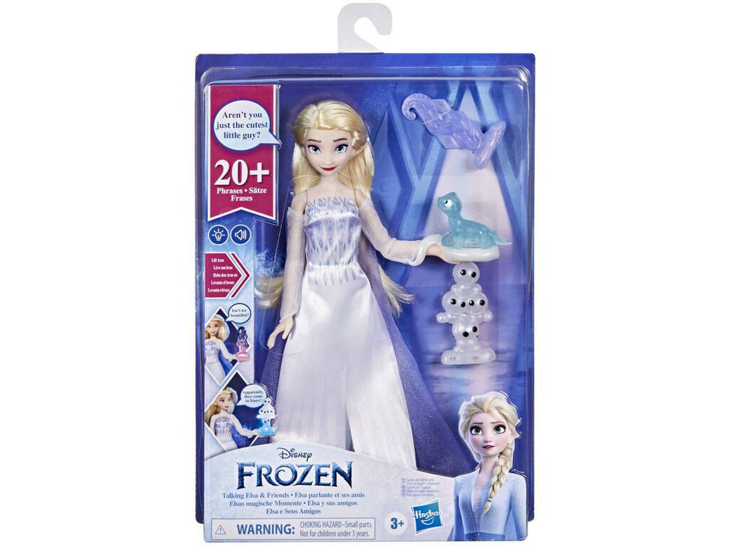 Frozen Bambola con suoni Elsa e amici Hasbro F2230